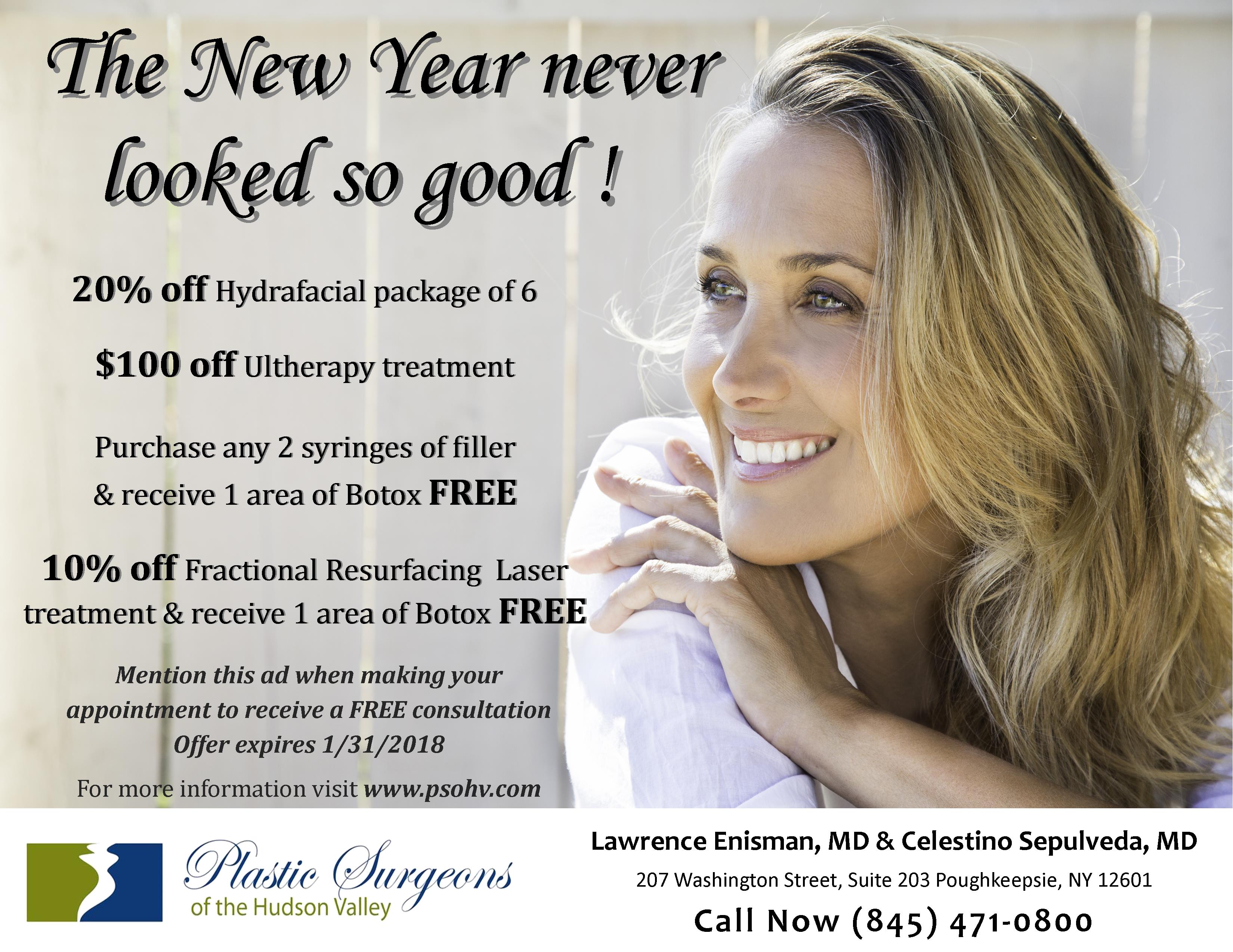 New Year Ad Non Surgical Plastic Surgeons Of The Hudson Valley